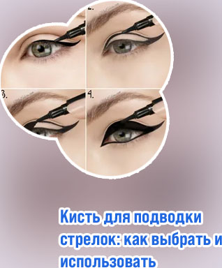 Как нарисовать стрелки на глазах подводкой фломастером